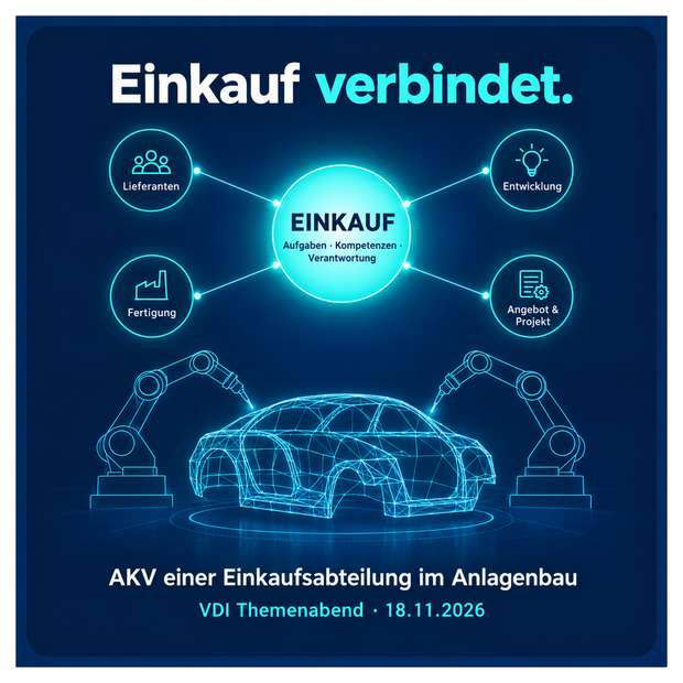 VDI UuF | Themenabend Einkauf (KI-generiertes Bild)